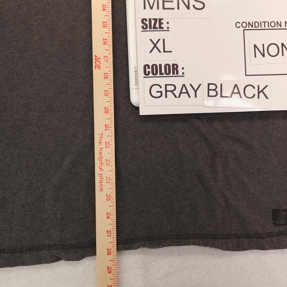 Harley Davidson Casual Button Collar Short Sleeve Shirt Mens Size XL Gray Black - Picture 9 of 10